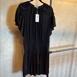 Ramy Brooks Kora black dress NWT size XL